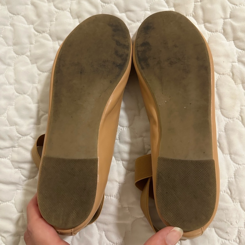 Tan Ballerina Flats- Kimchi Blue - Picture 3 of 8